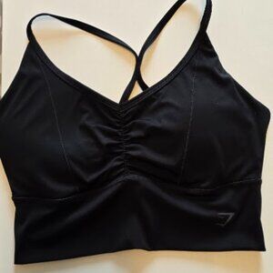 Gymshark Longline Bra- Black